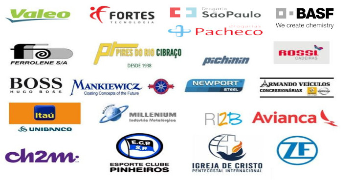 Alguns clientes da W2Geletrica
